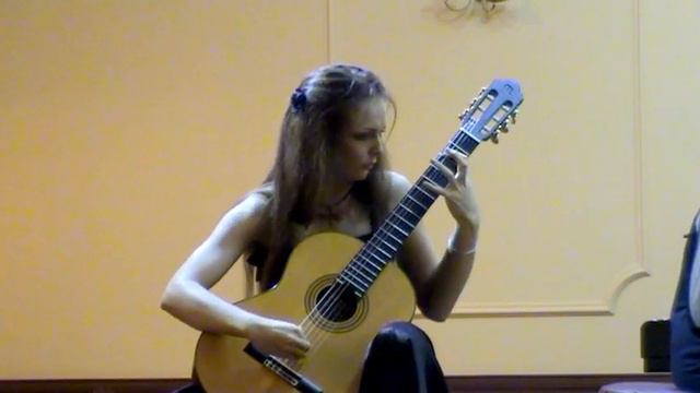 Anna Likhacheva - J. Rodrigo - Fantasia para un Gentilhombre (Canario) смотреть онлайн