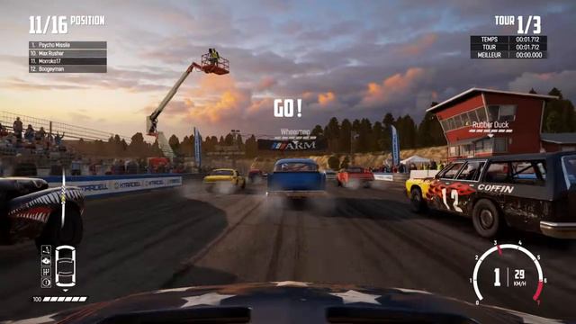 Wreckfest PS4 Gameplay