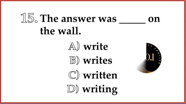 30 Irregular Verbs Quiz | English Grammar test | Test Your English | No.1 Quality English смотреть онлайн