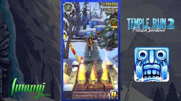 Temple Run 2-Frozen Shadows Gameplay