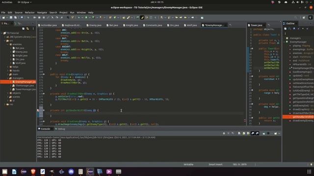 Java Game Development TUTORIAL - Episode #21 - Combat - Part #2 смотреть онлайн