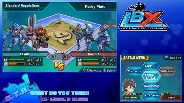LBX: Little Battlers eXperience (3DS)[Blind] Part 5 (Behind the Gym) смотреть онлайн