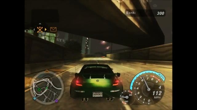 NFS UnderGround 2 : street race #2 nissan 350z [HD] смотреть онлайн