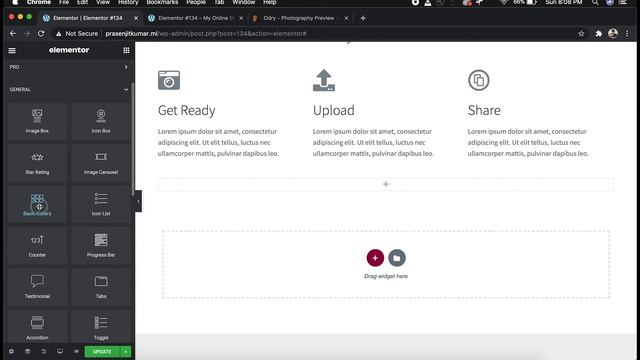Design your website by just Drag and Drop Website Builder - Wordpress Elementor | Prasenjit Kumar смотреть онлайн