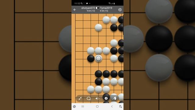 Партия в Го с комментариями. Принципы и понимания игры. Обучение.