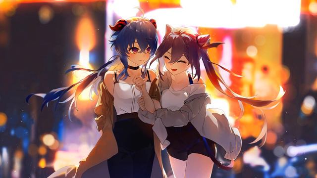 Keqing X Ganyu Animation смотреть онлайн