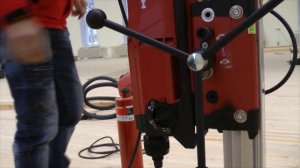 Установка алмазного бурения Hilti DD200. Монтаж, тест, инструкция.