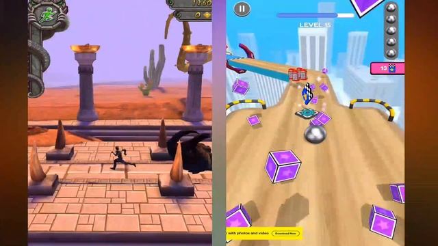 Temple Run 2 vs. Going Balls - Gameplay HD 2023 (Candyplay) смотреть онлайн