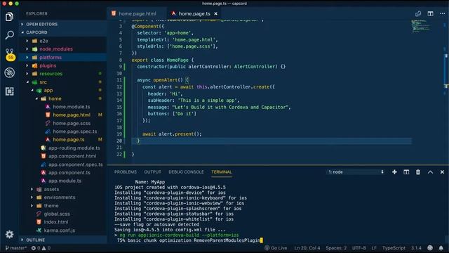 Running and Building Ionic Apps with Capacitor or Cordova (iOS and Android) смотреть онлайн
