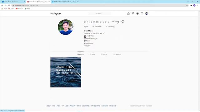 How to Change instagram, Facebook,twitter Profile URL Name смотреть онлайн