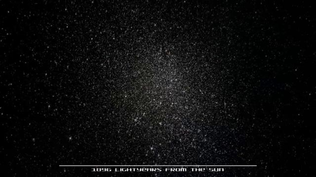 Real-time visualization of the HYG star database in OpenGL смотреть онлайн