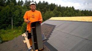 Мягкая кровля на каркасный дом. Карнизный свес и нюансы укладки.