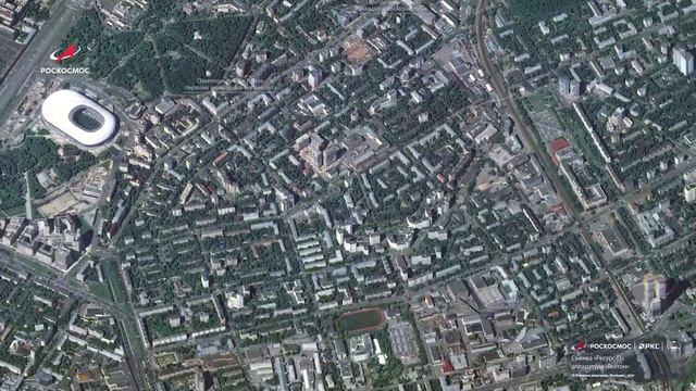 Космические места Москвы из космоса смотреть онлайн