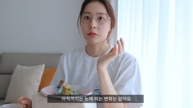 Eng/다이어트브이로그) 다이어트할 때 가장 큰 적은 조급함이더라 (훈제오리 미나리찜, 초콜릿오트밀, 프레드 프로틴 케이크, 스키니피그, 다이어트식단)