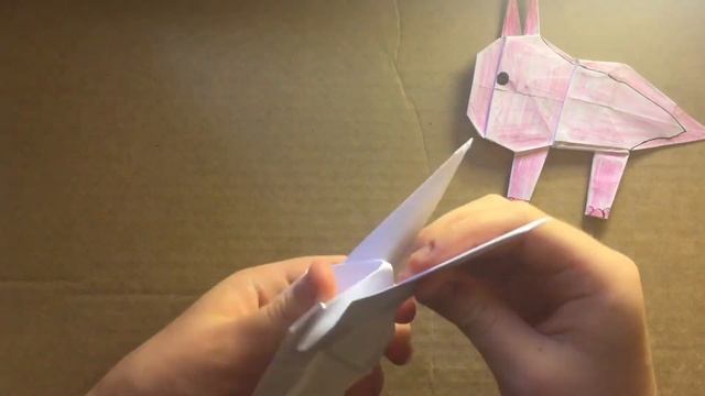 How To Make A Origami Axolotl From Minecraft