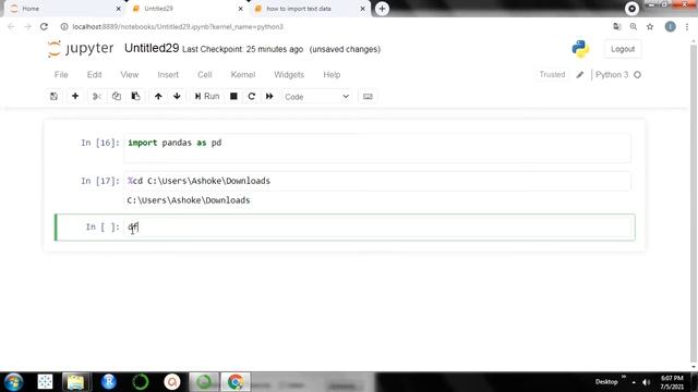 import text data in python смотреть онлайн