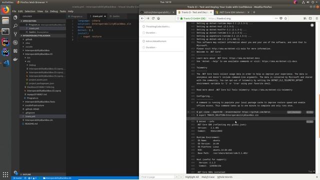 Thrashing Code Session C# A004 - Jetbrains Rider Env Var Explained - Serilog Logging - Travis CI смотреть онлайн