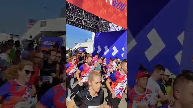 Старт "Марафона 800" на дистанцию 10 км. смотреть онлайн