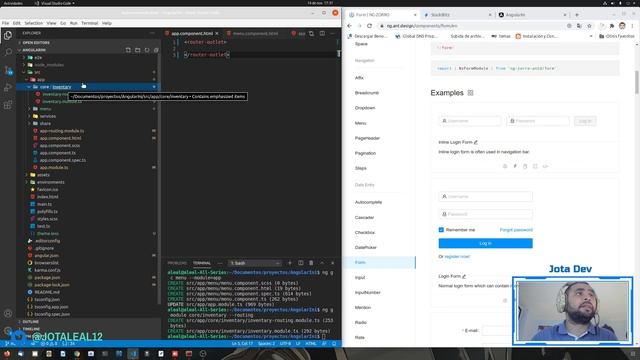 como usar NG-ZORRO en Angular смотреть онлайн