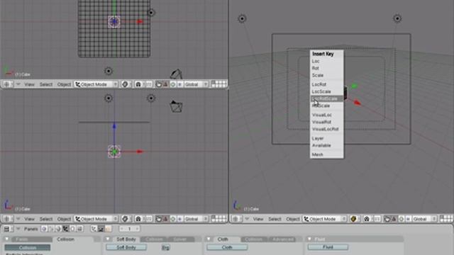 Cloth Mesh #2 - Blender 3D смотреть онлайн