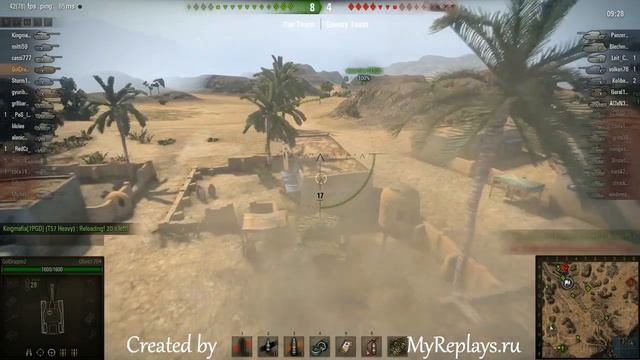 WOT: El Hallouf - Object 704 смотреть онлайн