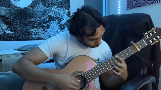 No Time To Die - Billie Eilish (Fingerstyle Guitar Cover) смотреть онлайн