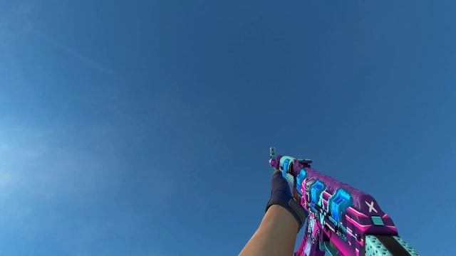 AK47 | Neon Rider - 4 Titan Holo Stickers смотреть онлайн