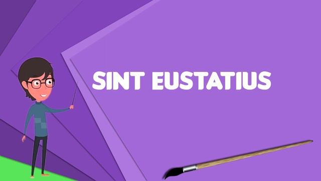 What is Sint Eustatius? Explain Sint Eustatius, Define Sint Eustatius, Meaning of Sint Eustatius смотреть онлайн