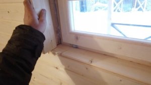 окно в баню предбанник откосы наличники деревянное