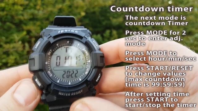Spovan Blade 706 review Altimeter/thermometer/Weather Forecast смотреть онлайн