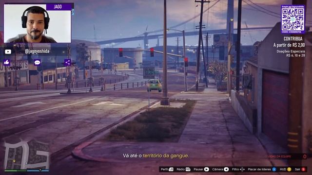 LIVE DO JAGO - GTA V ONLINE (PC) смотреть онлайн