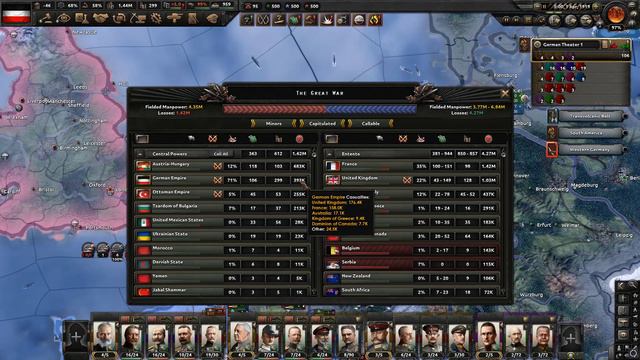 Let’s play Hearts of Iron 4 (BBA) – The Great War Redux – Germany – part 43 смотреть онлайн