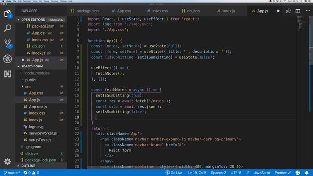 How to setup forms with React Hooks смотреть онлайн