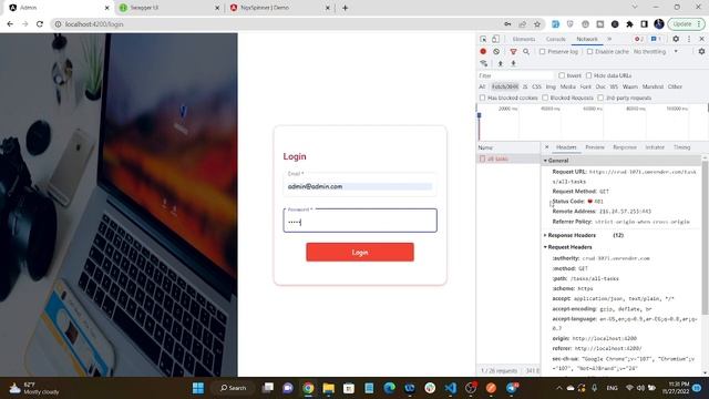 #8 Use JWT Token To Send Requests | CRUD Angular Project смотреть онлайн