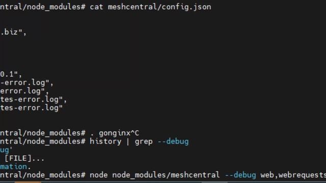 Meshcentral config.json seems to be ignored смотреть онлайн