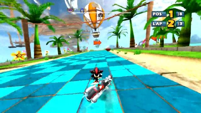 Sonic & SEGA All Stars Racing walkthrough - Monkey Target смотреть онлайн