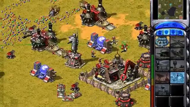 C&C Red Alert 2. 7 brutal vs 1 (teamed vs player). Part 1 of 3. Superweapons ON смотреть онлайн