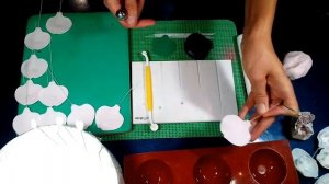 Орхидеи из мастики