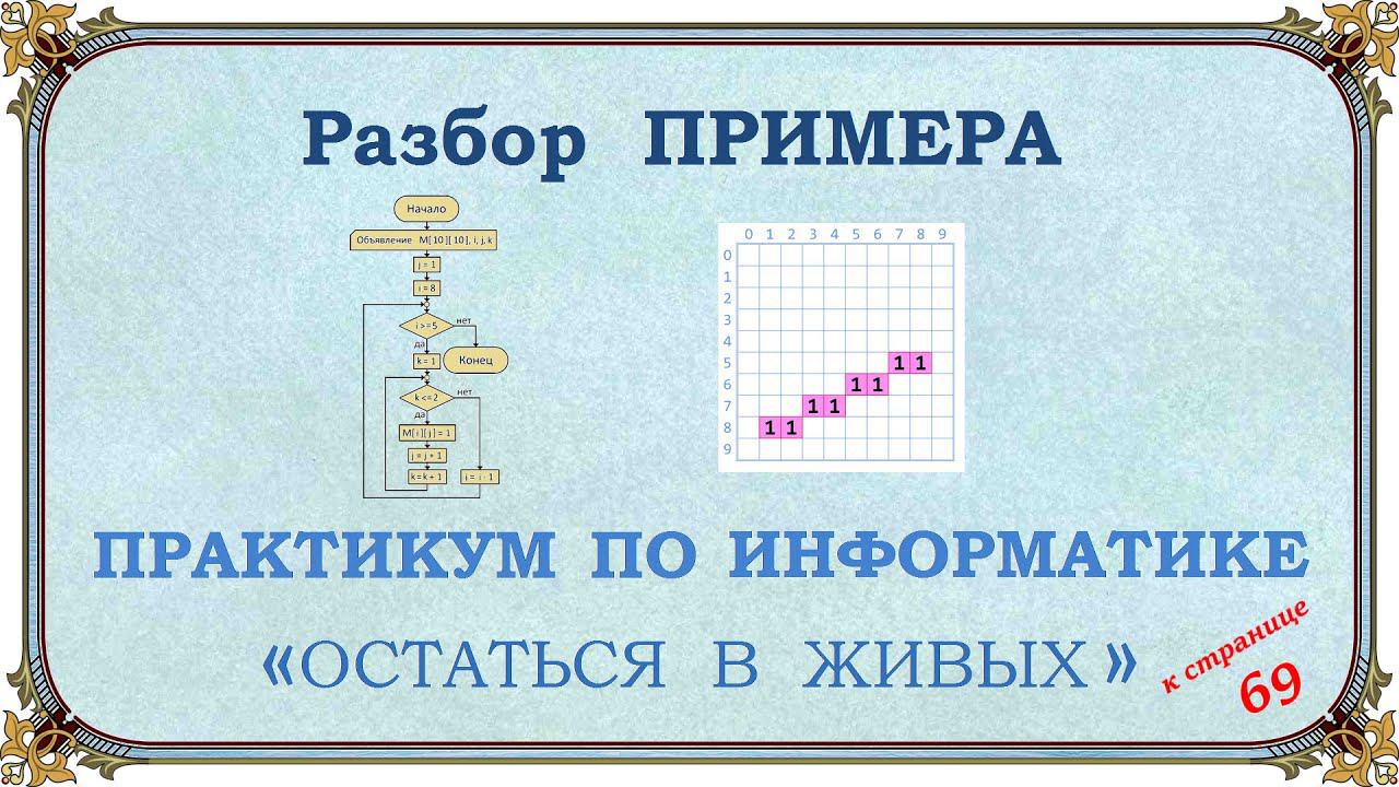 Разбор примера успешного спасения, содержащего вложенные циклы смотреть онлайн