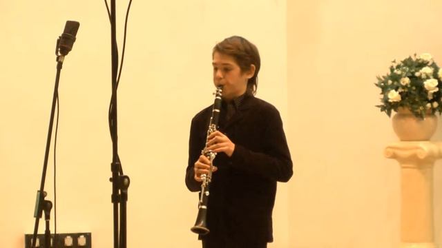 Даниил Сердюков (кларнет). Иван Оленчик. Каприс № 18 смотреть онлайн