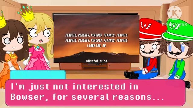 ?Super Mario?|React To Bowser's Song 'Peaches'| смотреть онлайн