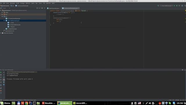Урок Java 23: Constructors 2 - конструкторы урок 2 смотреть онлайн