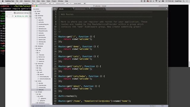 Laravel Sitemap, Part 2: Configure смотреть онлайн