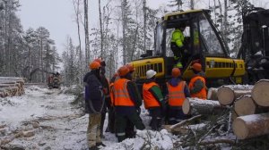 Обучения на оператора харвестера и форвардера PONSSE