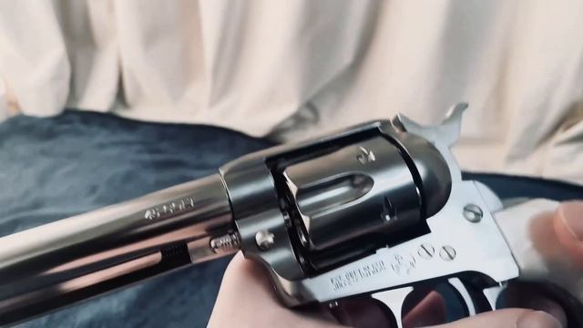 第四回 マルシン工業 NEW SAA45 キャバルリー シルバーABSモデル！（Xカートリッジって一体?） смотреть онлайн