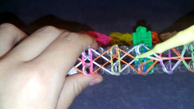 Браслет СФЕРЫ из резинок Rainbow loom bands bracelet смотреть онлайн