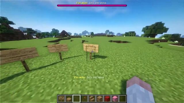 Название региона в ActionBar | Плагин RegionName 1.8-1.12.2 смотреть онлайн