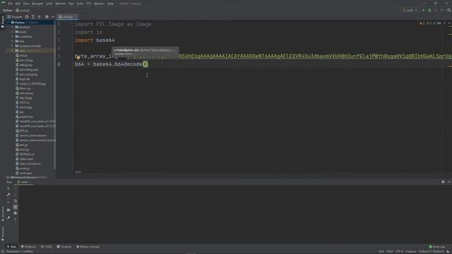 Конвертирование изображения на Python смотреть онлайн