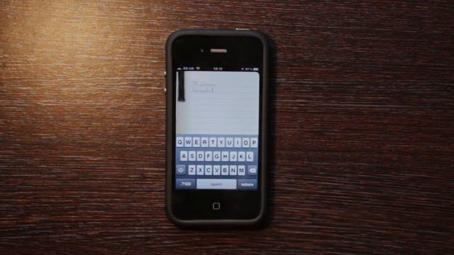 The Moleskine App WIP смотреть онлайн