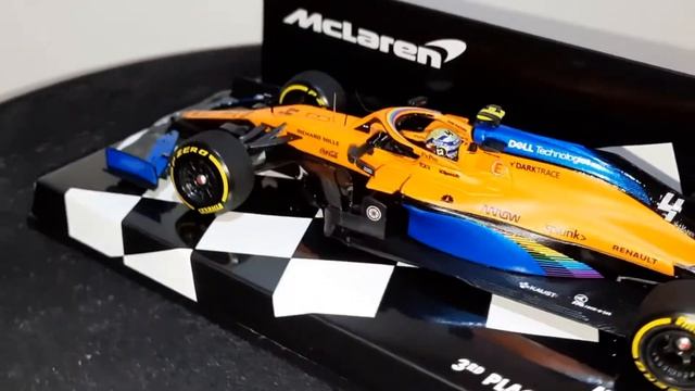 MINICHAMPS 1/43 McLAREN RENAULT MCL35 LANDO NORRIS GP AUSTRIA 2020 смотреть онлайн
